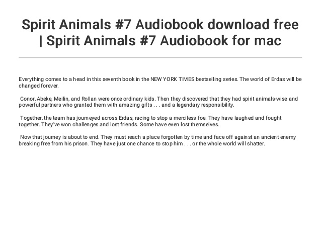 Download spirit for mac